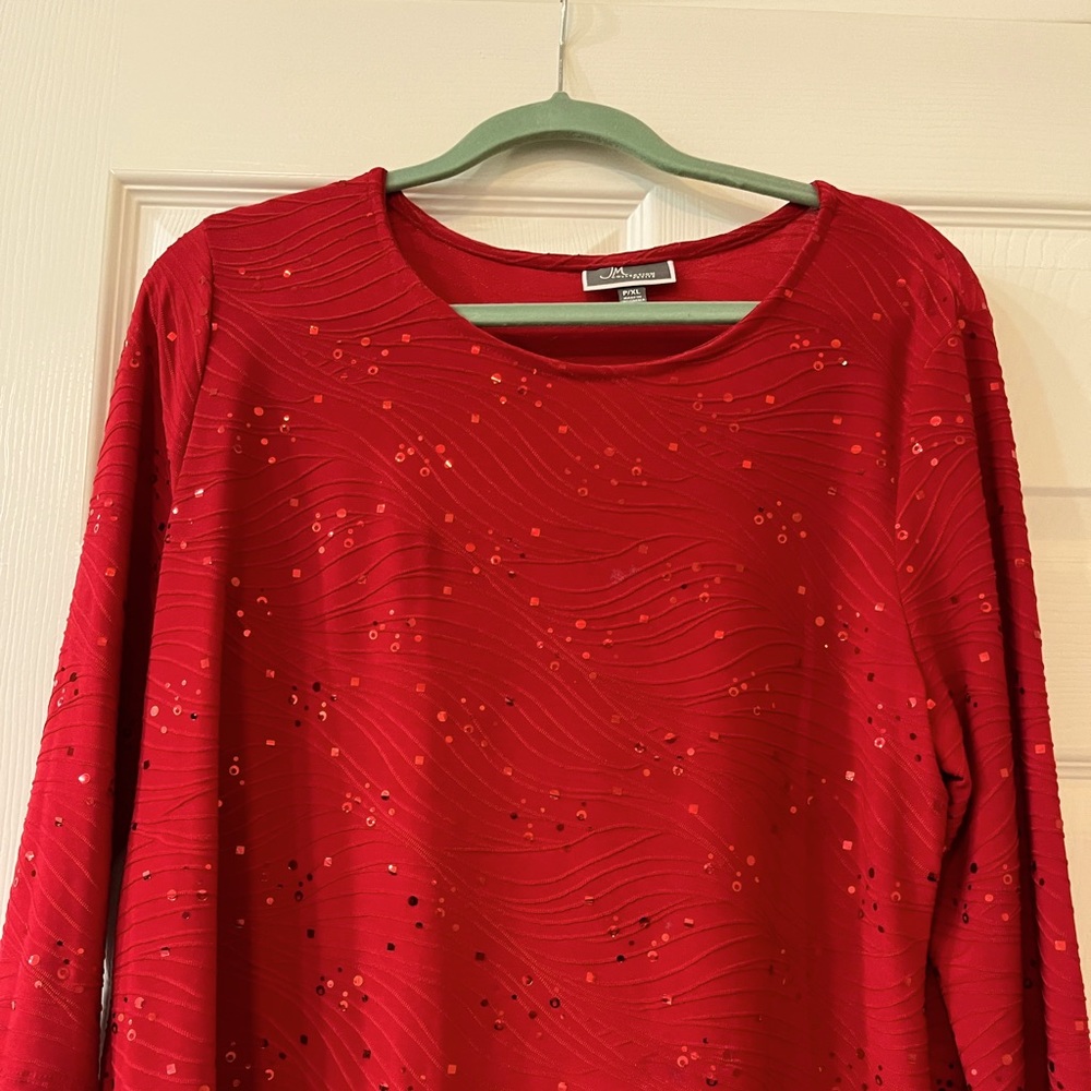 JM Collection Petite XL 3/4 length sleeves